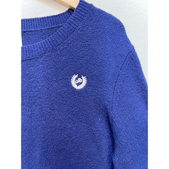 Victorias Secret Pink Womens Pullover Sweater Knit Stretch Sz L Blue - Picture 8 of 13